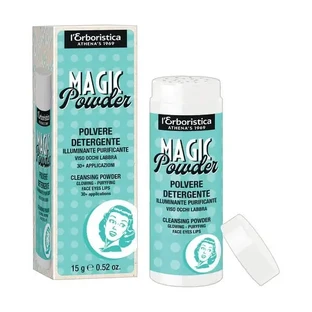 L'Erboristica Magic Powder, осветляющая пудра для очищения лица, глаз и губ, 15 г
