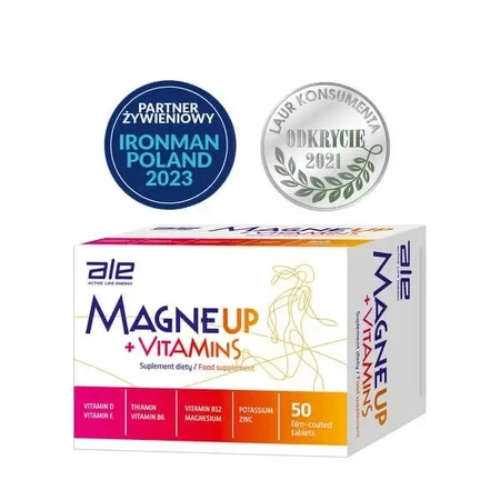 ALE MagneUp + Vitamins, таблетки, 50 шт.: цены и характеристики