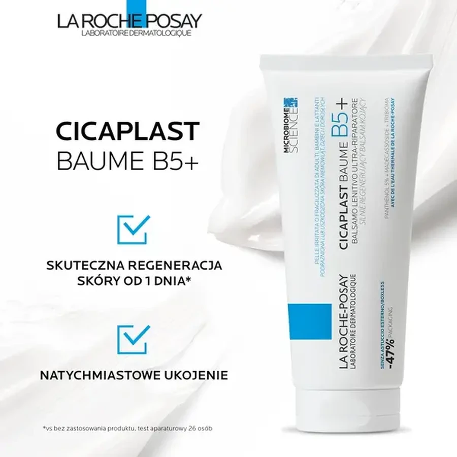 Набор из 2 штук La Roche-Posay Cicaplast Baume B5+, успокаивающий бальзам для лица и тела, 100 мл: цены и характеристики