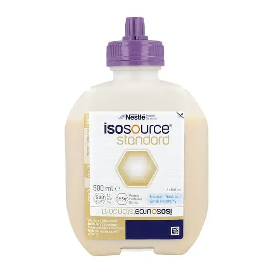 Isosource Standard, жидкость, безвкусная, 500 мл: цены и характеристики