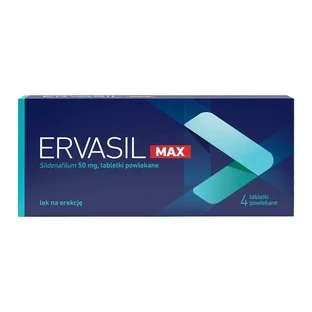 Ervasil Max, 50 мг, таблетки с покрытием, 4 шт.