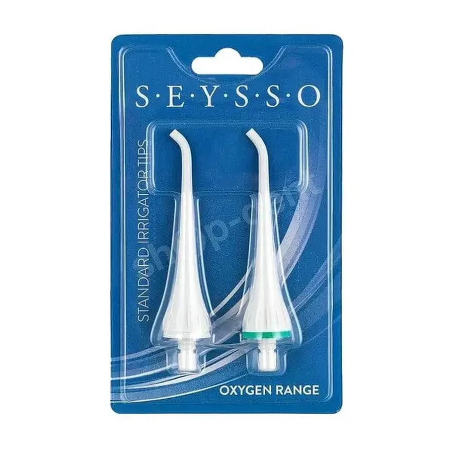Seysso Oxygen Standard, насадки для иригатора, 2 шт.: цены и характеристики
