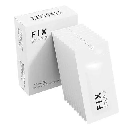 Nanolash Fix – Крок 2, нейтралізатор для ліфтингу та ламінування вій, 0,5 мл × 10 шт.: ціни та характеристики