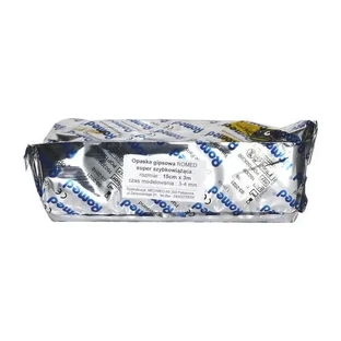 Romed, гіпсова пов’язка, 3 м × 15 см, 1 шт.