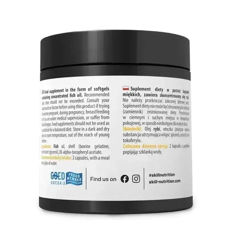 Skill Nutrition Omega 2000, капсулы, 60 шт.: цены и характеристики