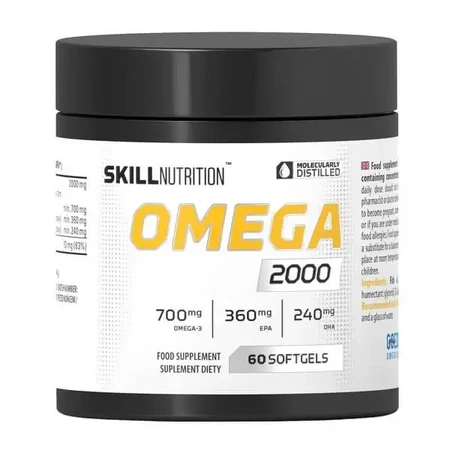 Skill Nutrition Omega 2000, капсулы, 60 шт.: цены и характеристики