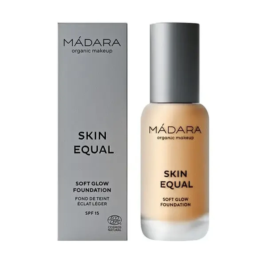 Madara Skin Equal, Soft Glow Foundation SPF15, тональний крем, Golden Sand 50, 30 мл: ціни та характеристики