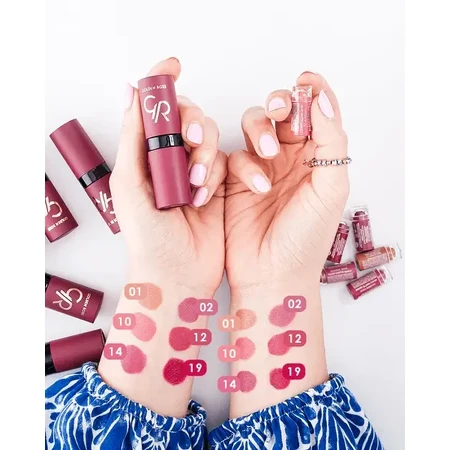 Golden Rose Mini Velvet Matte, набір міні-матових помад для губ, 6 × 0,5 г: ціни та характеристики