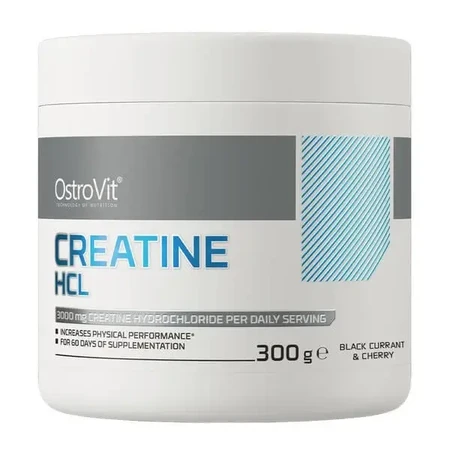 OstroVit Creatine HCL, порошок, вкус черной смородины с вишней, 300 г: цены и характеристики