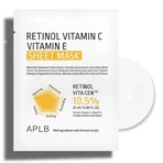 APLB Retinol Vitamin C Vitamin E Sheet Mask, маска-серветка для обличчя з ретинолом та вітамінами С і Е, 25 мл: ціни та характеристики