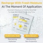 APLB Retinol Vitamin C Vitamin E Sheet Mask, маска-серветка для обличчя з ретинолом та вітамінами С і Е, 25 мл: ціни та характеристики
