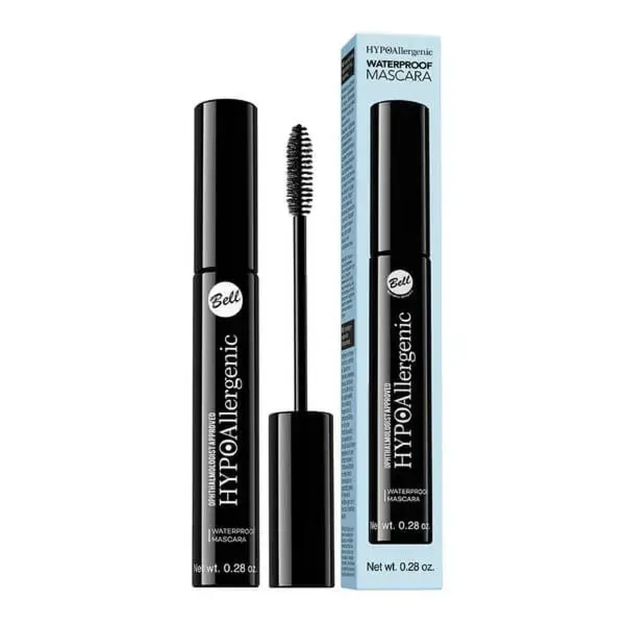 Bell HypoAllergenic, водостійка туш для вій, 8 г: ціни та характеристики