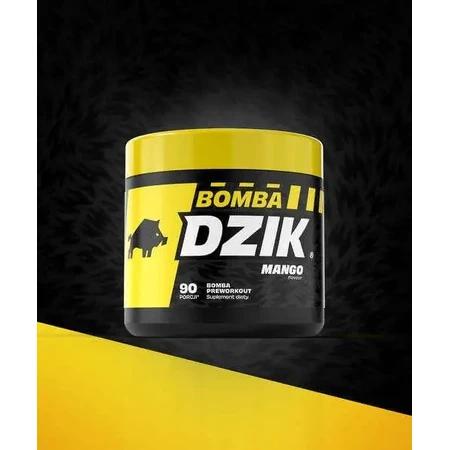 Dzik Bomba Preworkout Mango, порошок, вкус манго, 300 г: цены и характеристики