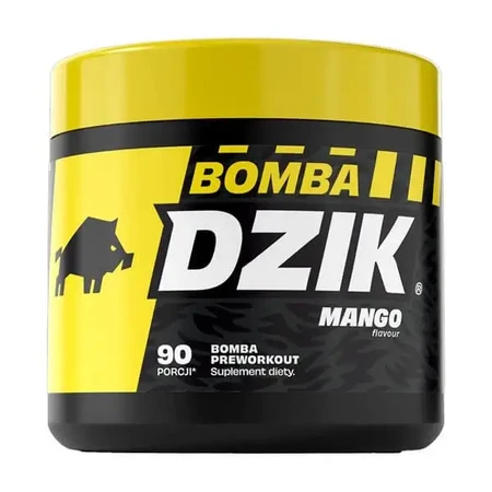 Dzik Bomba Preworkout Mango, порошок, вкус манго, 300 г: цены и характеристики
