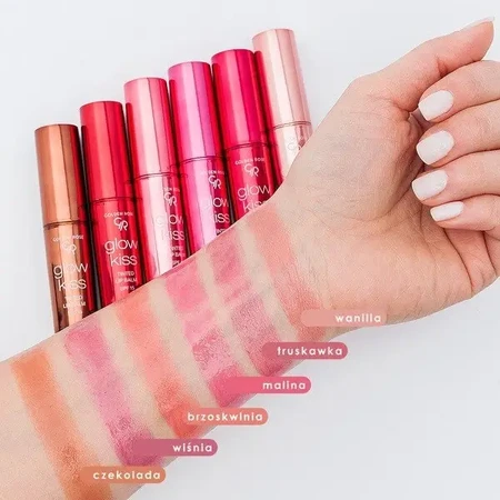 Golden Rose Glow Kiss Tinted Lip Balm, тонуючий бальзам для губ, 04 Peach, 3 г: ціни та характеристики