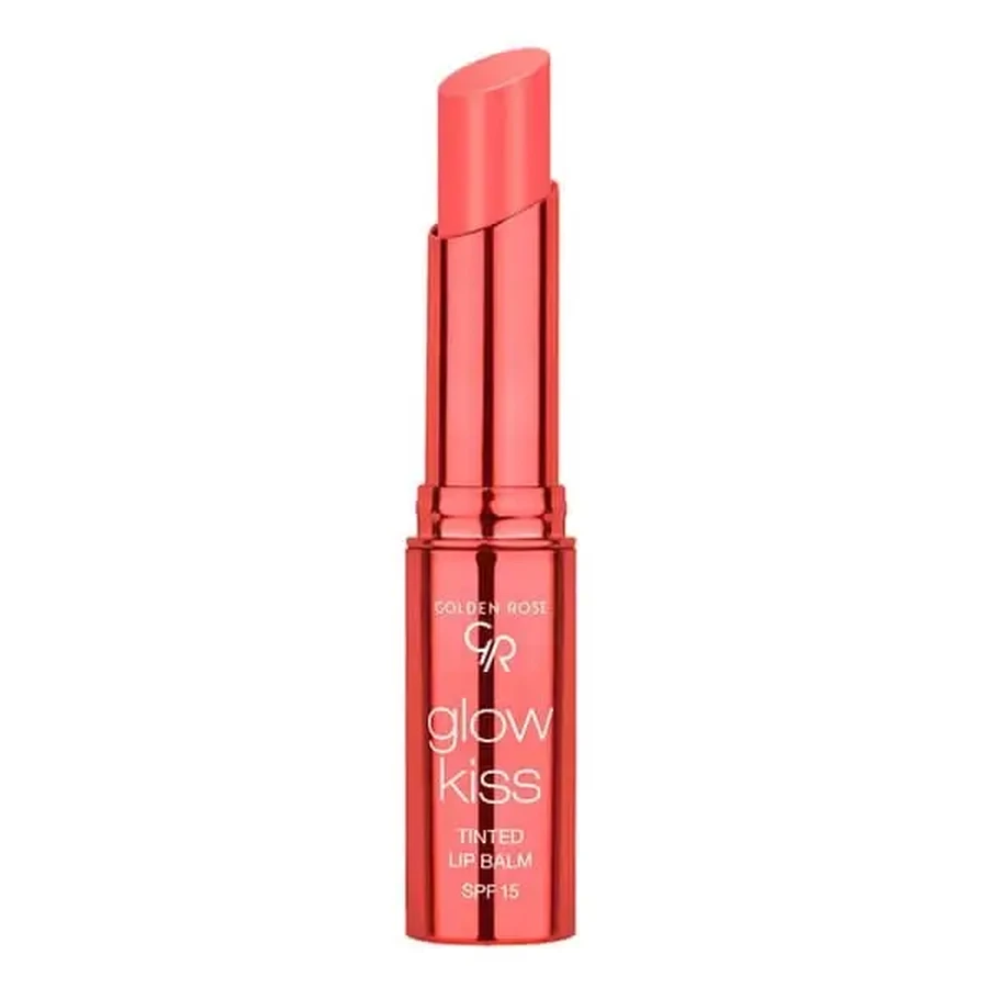 Golden Rose Glow Kiss Tinted Lip Balm, тонуючий бальзам для губ, 04 Peach, 3 г: ціни та характеристики