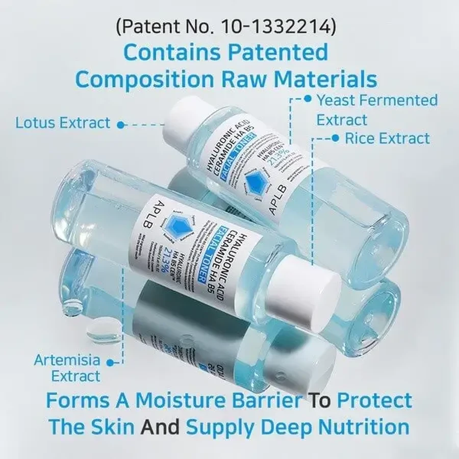 APLB Hyaluronic Acid Ceramide HA B5 Facial Toner, зволожуючий тонік для обличчя з гіалуроновою кислотою та церамідами, 160 мл: ціни та характеристики