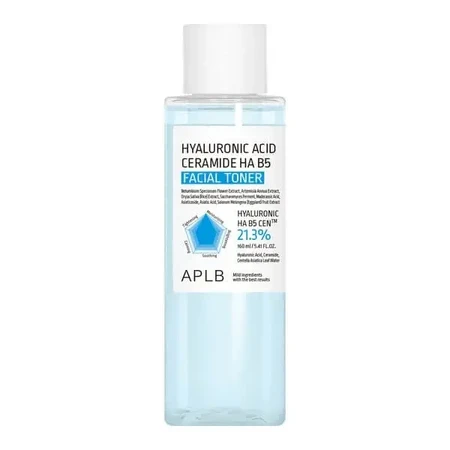 APLB Hyaluronic Acid Ceramide HA B5 Facial Toner, зволожуючий тонік для обличчя з гіалуроновою кислотою та церамідами, 160 мл: ціни та характеристики