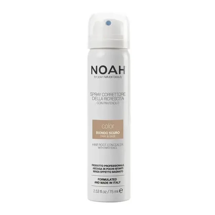 NOAH Hair Root Concealer, спрей для маскування відрослого коріння, Dark Blond, 75 мл: ціни та характеристики