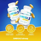 Набор из 2 упаковок Allnutrition Omega 3 Strong, капсулы, 90 шт.