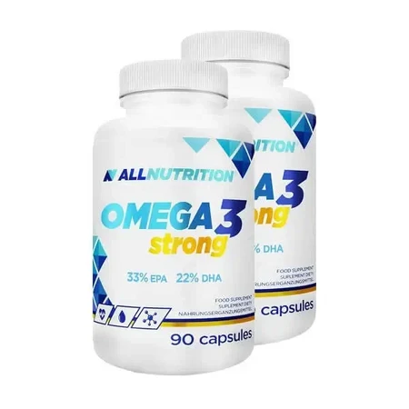 Набір 2x Allnutrition Omega 3 Strong, капсули, 90 шт.: ціни та характеристики