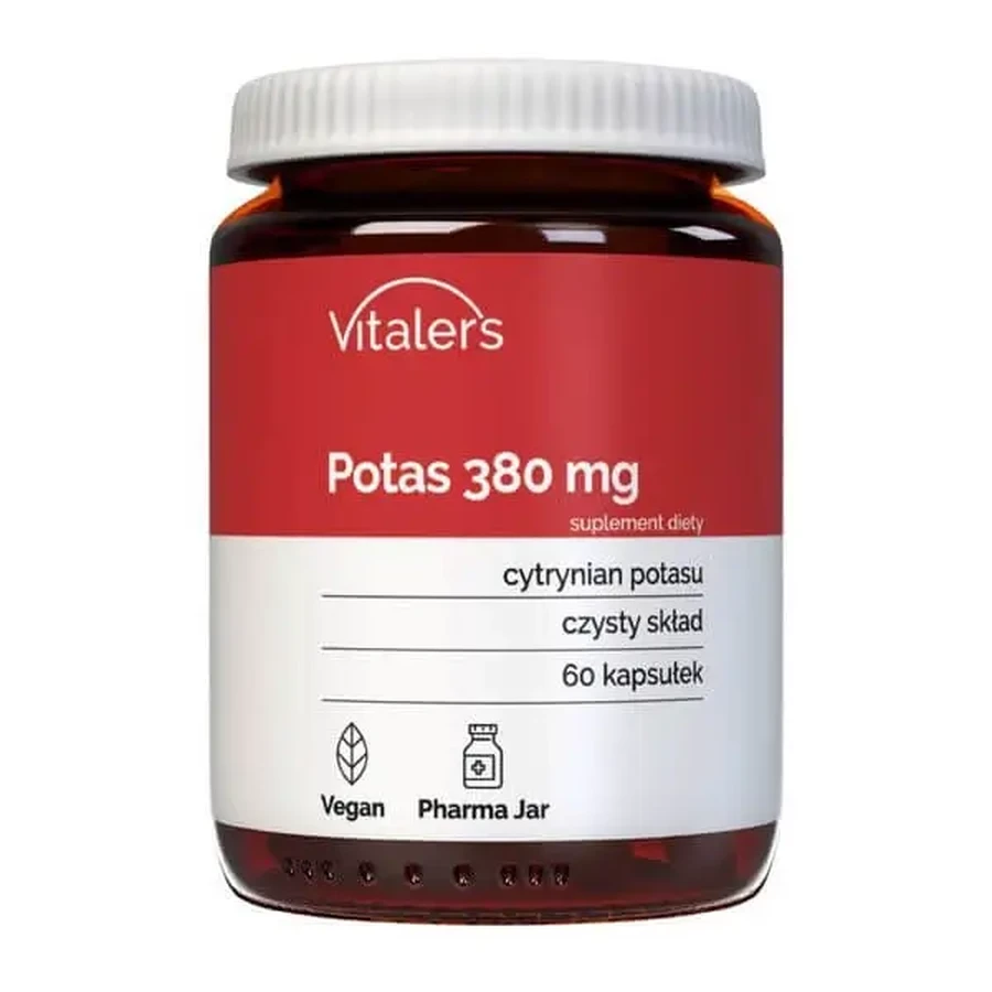 Vitalers Потас 380 мг, капсули, 60 шт.: ціни та характеристики