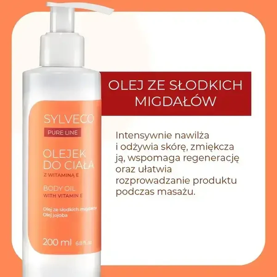 Sylveco Pure Line, масло для тела, 200 мл: цены и характеристики