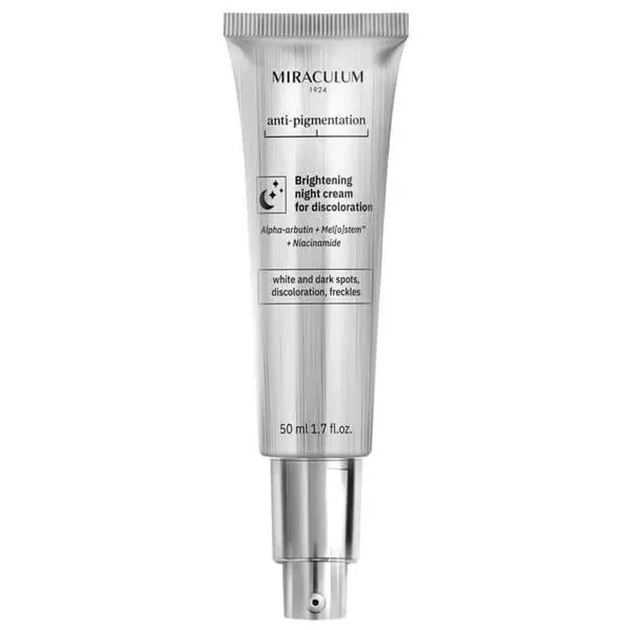 Miraculum Anti-Pigmentation, ночной крем для осветления пигментных пятен, 50 мл: цены и характеристики