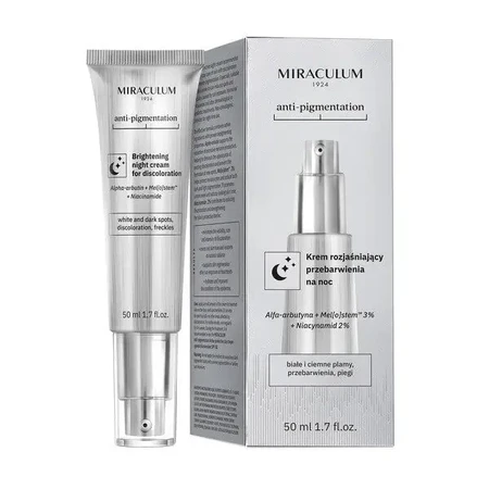 Miraculum Anti-Pigmentation, ночной крем для осветления пигментных пятен, 50 мл: цены и характеристики