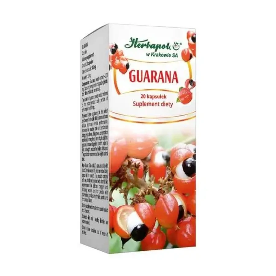 Гуарана, капсулы, 20 шт.: цены и характеристики