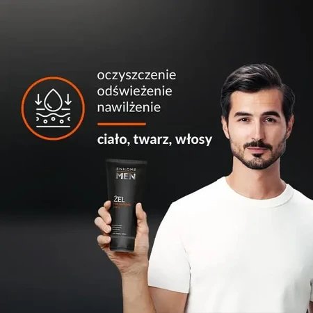 Enilome Men, гель для душа 3 в 1, 200 мл: цены и характеристики