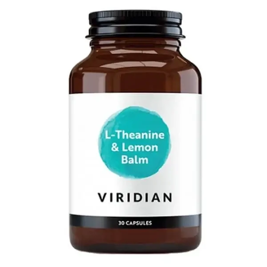 Viridian, L-теанін та меліса, капсули, 30 шт.: ціни та характеристики