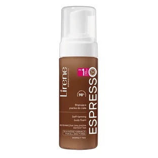 Lirene Perfect Tan, бронзуюча пінка для тіла «Еспресо», 150 мл