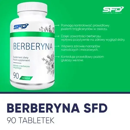 Набір 2x SFD Берберин, таблетки, 90 шт.: ціни та характеристики