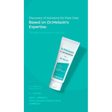 Dr.Melaxin BP Pore Cleansing Foam, очищающая пенка для лица с био-спикулами, 100 мл: цены и характеристики