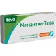 Мемантин -Тева 20 мг таблетки, покрытые пленочной оболочкой, №28