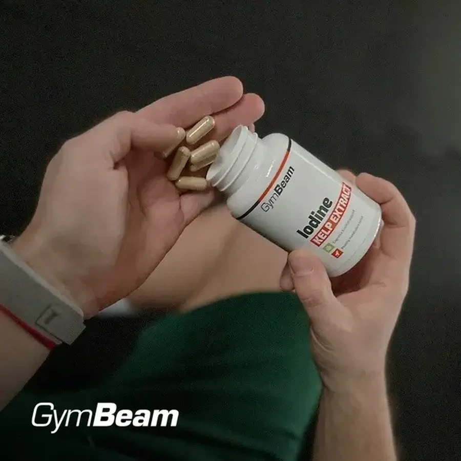 GymBeam Екстракт йоду з ламінарії, капсули, 90 шт.: ціни та характеристики