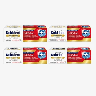 Kukident Professional Клей-крем с защитой от прилипания, 4 × 40 г
