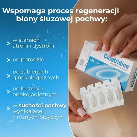 Вагінальні капсули з цикатридином, 3×10 шт., Miralex: ціни та характеристики