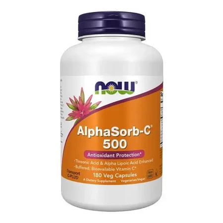 Now Foods AlphaSorb-C 500 мг, капсулы, 180 шт.: цены и характеристики