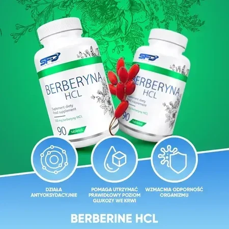Набір 2x SFD Берберин HCl, таблетки, 90 шт.: ціни та характеристики
