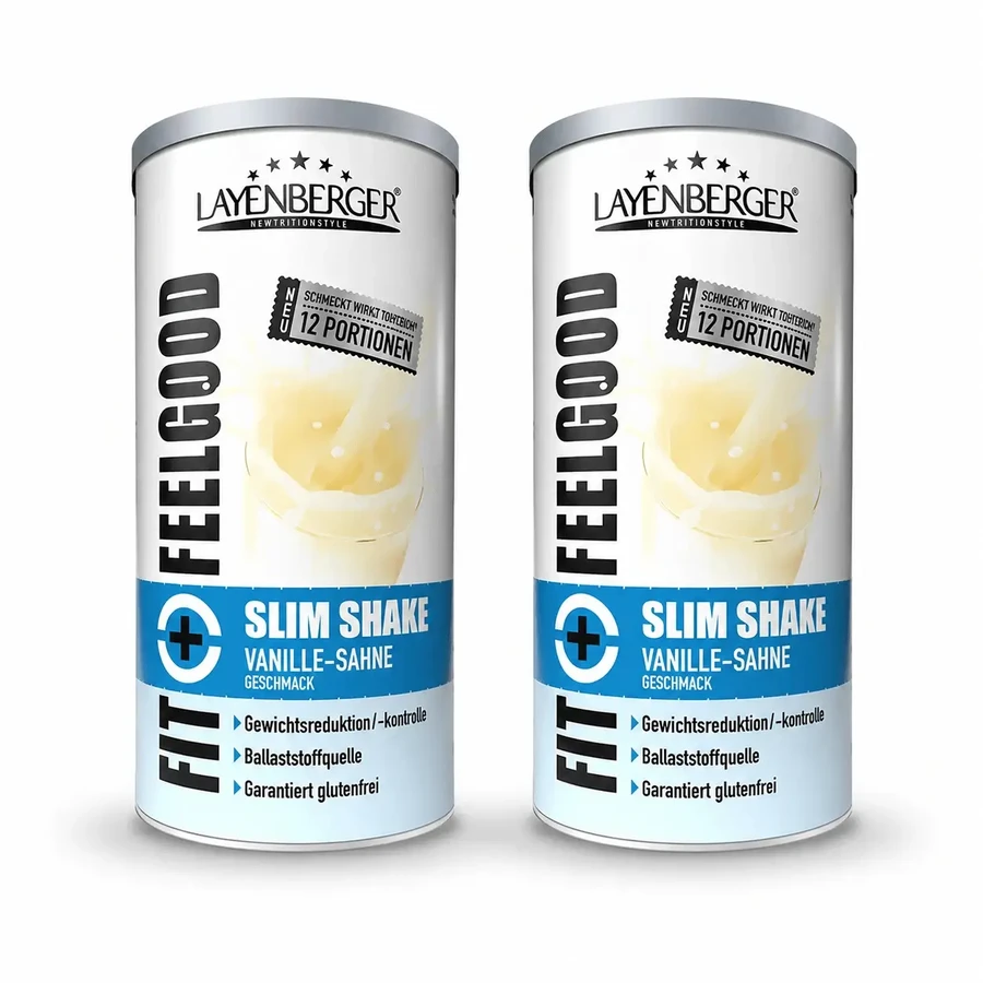 Layenberger Fit+feelgood Slim Shake «Ваниль» 2x396 г: цены и характеристики