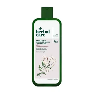 Herbal Care, зволожуюча есенція для ванни та душу, жасмин з абрикосовою олією, 400 мл