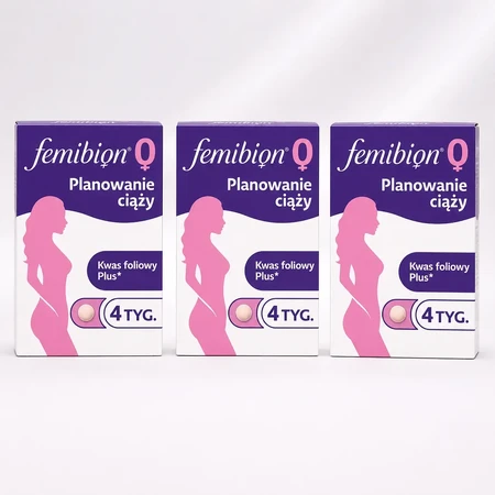 Femibion 0 «Планирование беременности», Фолиевая кислота Плюс, 3x28 таблеток, Procter & Gamble: цены и характеристики