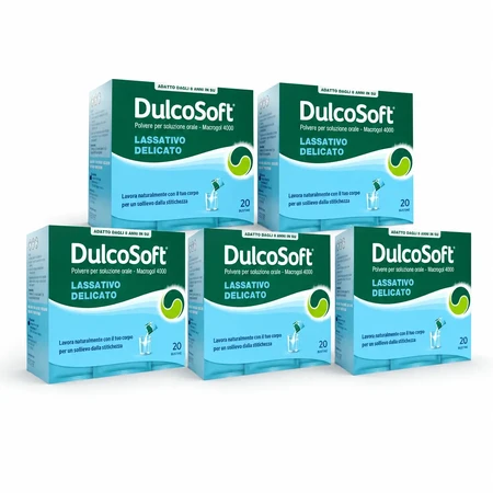 Dulcosoft — порошок для приготовления раствора для перорального применения, 5x20 пакетиков: цены и характеристики