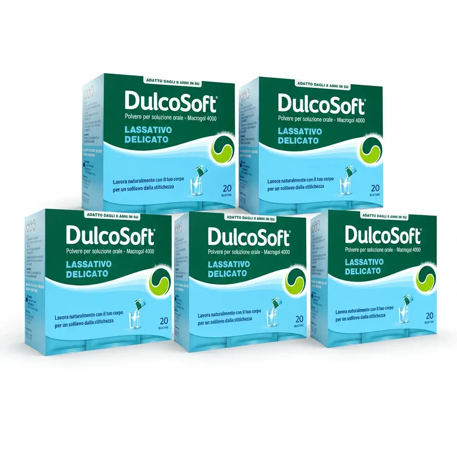 Dulcosoft — порошок для приготовления раствора для перорального применения, 5x20 пакетиков: цены и характеристики