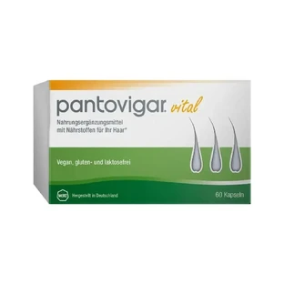 Pantovigar Vital для волос — питательные капсулы, 2 х 60 капсул