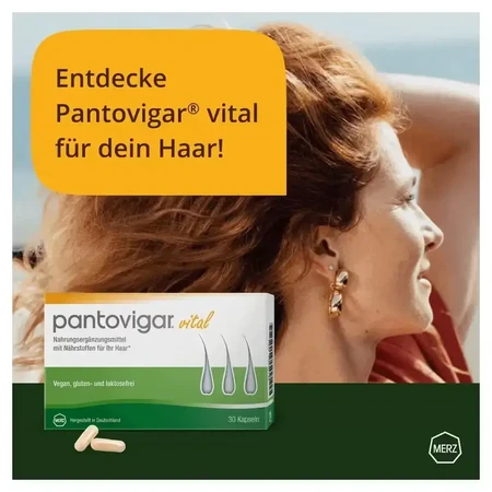 Pantovigar Vital для волос — питательные капсулы, 2 х 60 капсул: цены и характеристики