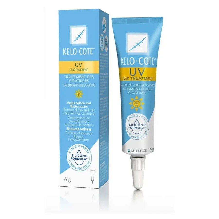Kelo-cote UV Силіконовий гель для рубців SPF 30 6 г: ціни та характеристики