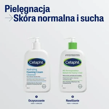 Cetaphil Hydrating Foaming Cream Cleanser, кремообразная пенка для умывания, 236 мл: цены и характеристики